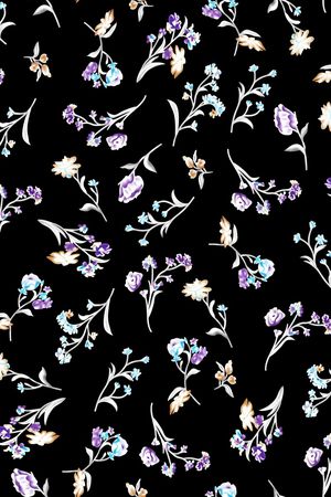 小碎花印花华亿平台图片