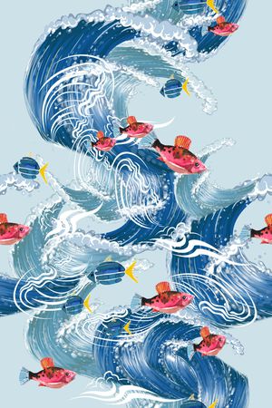 趣味印花华亿平台图片