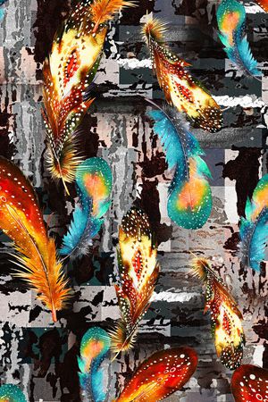 肌理印花华亿平台图片