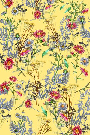 小碎花印花华亿平台图片