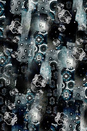 条纹印花华亿平台图片