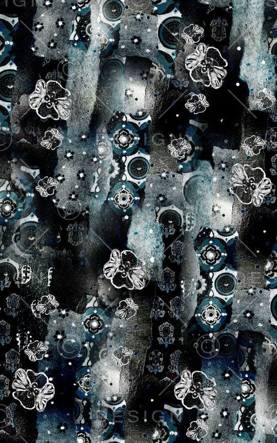 条纹印花华亿平台图片