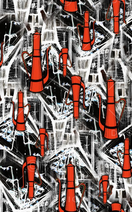 条纹印花华亿平台图片