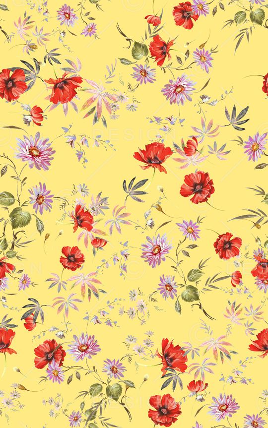 小碎花印花华亿平台图片