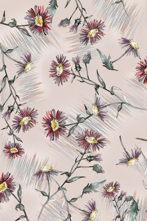 小碎花印花华亿平台图片