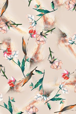 小碎花印花华亿平台图片