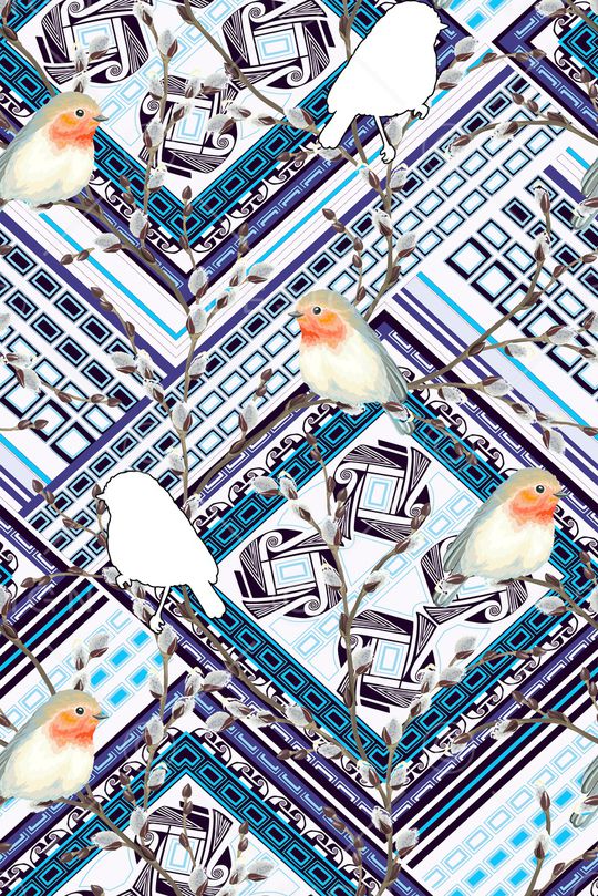 抽象印花华亿平台图片