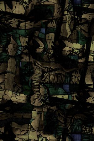 抽象印花华亿平台图片