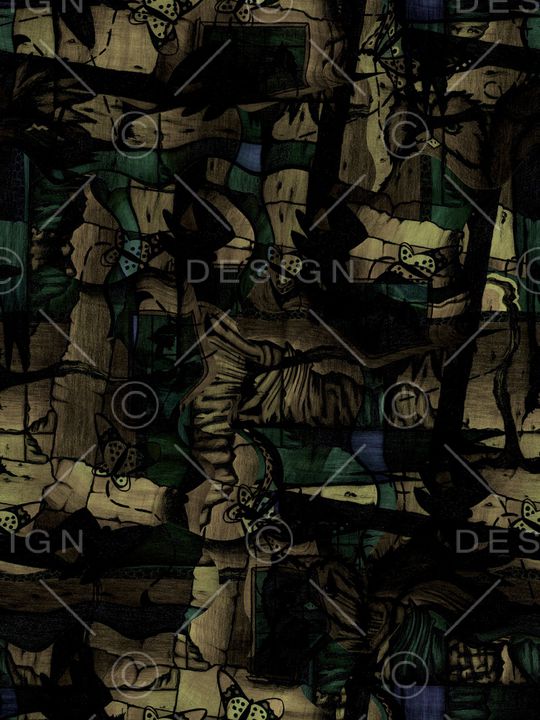 抽象印花华亿平台图片