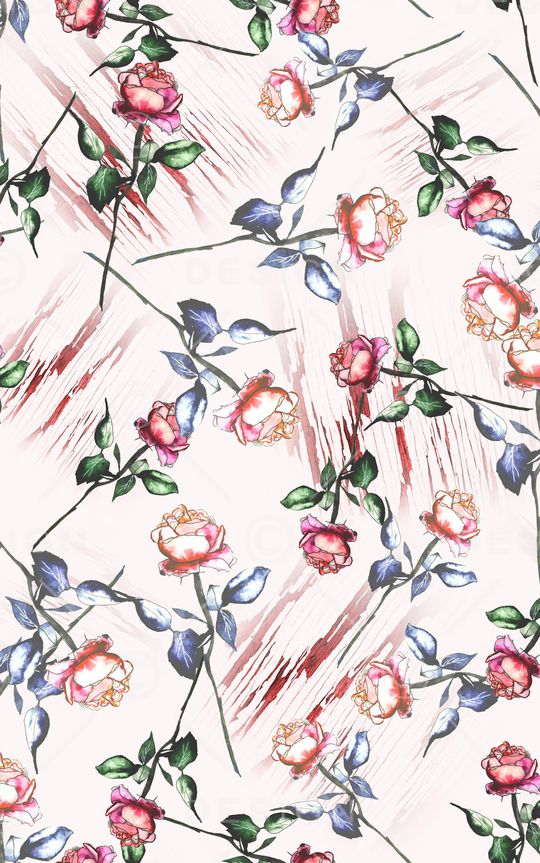 小碎花印花华亿平台图片