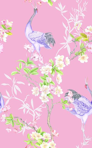 手绘花卉印花华亿平台图片