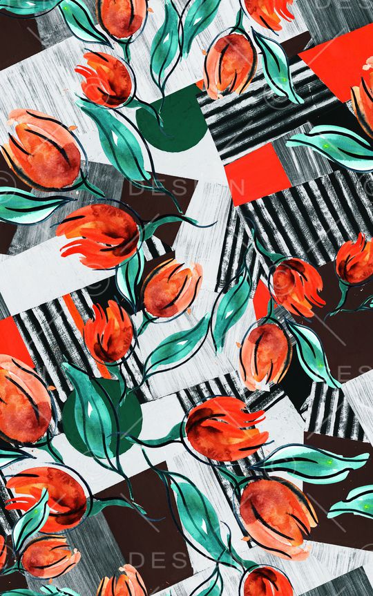 小碎花印花华亿平台图片