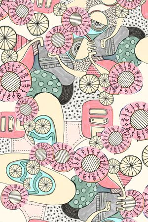 肌理印花华亿平台图片