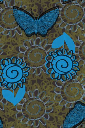 线条印花华亿平台图片