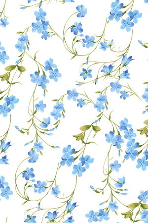 小碎花印花华亿平台图片