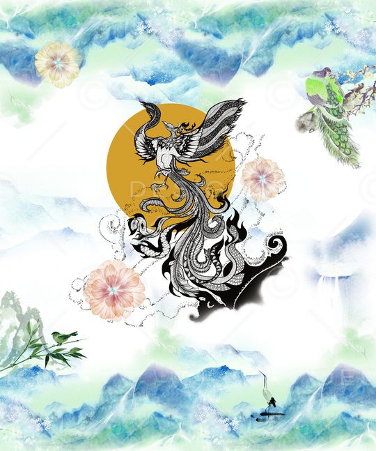 民族风印花华亿平台图片