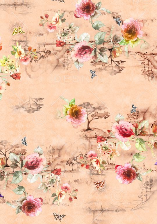 中国风印花华亿平台图片