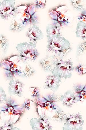 中国风印花华亿平台图片