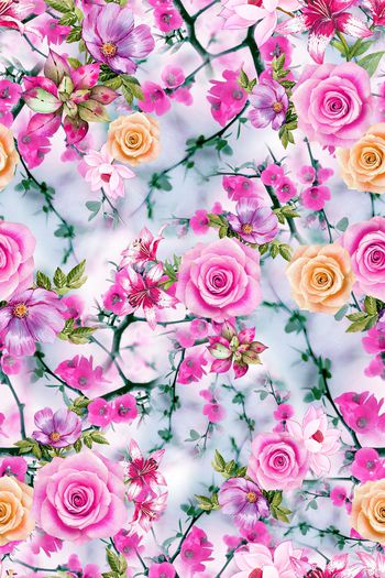 1050014-朦胧底花朵 1804426b