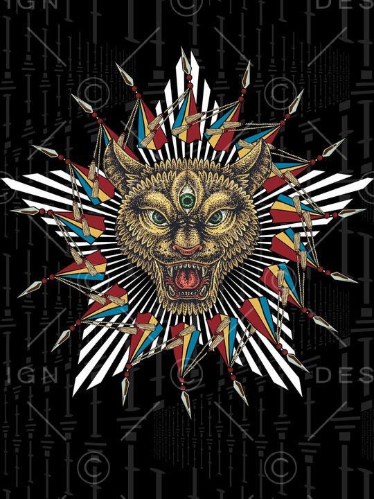 五角星印花华亿平台图片