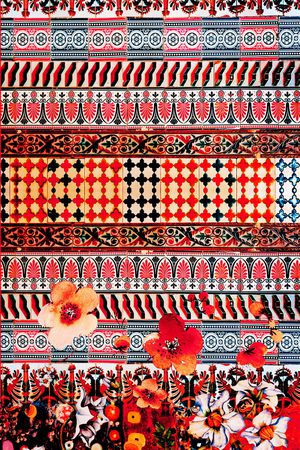 波西米亚印花华亿平台图片