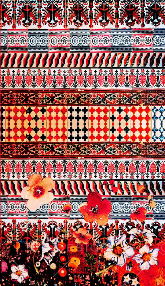 波西米亚印花华亿平台图片