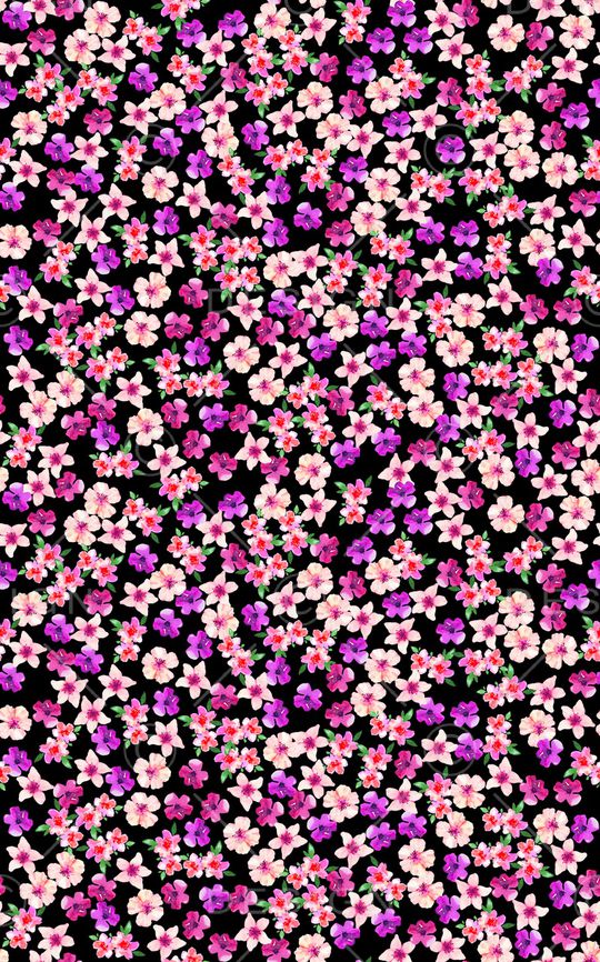 小碎花印花华亿平台图片