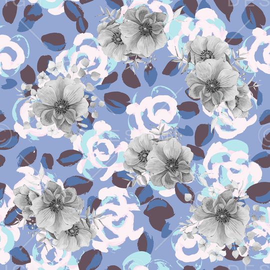 抽象印花华亿平台图片