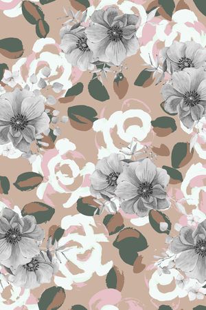 抽象印花华亿平台图片