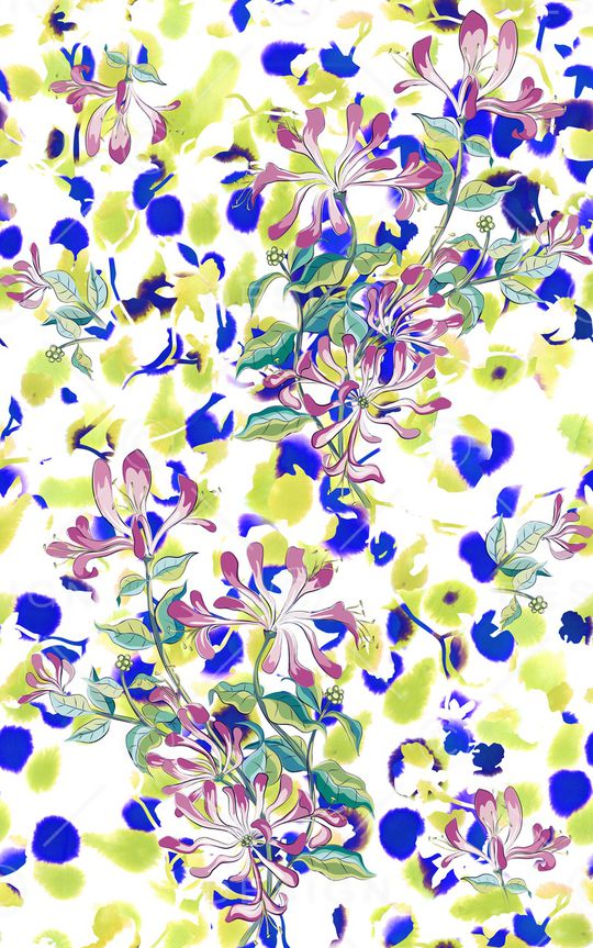 抽象印花华亿平台图片