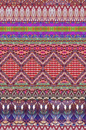 条纹印花华亿平台图片