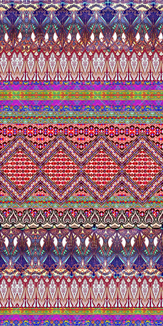 条纹印花华亿平台图片