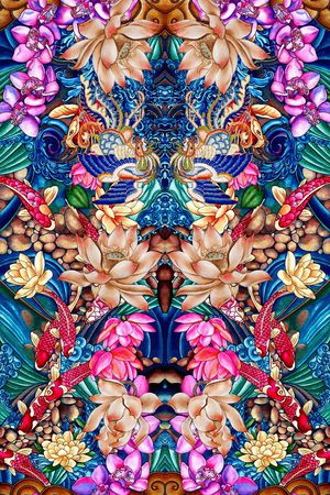 民族风印花华亿平台图片