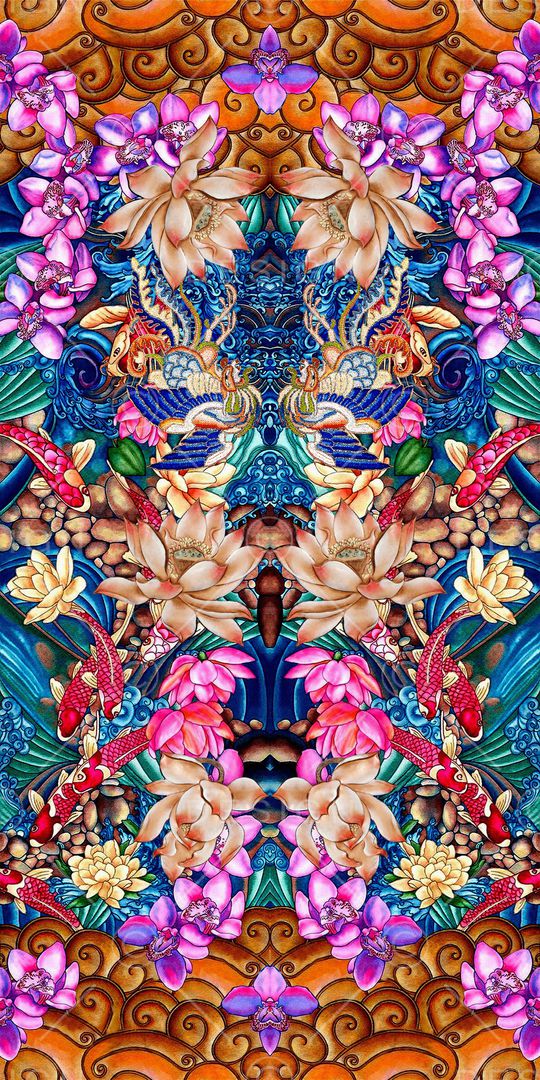 民族风印花华亿平台图片