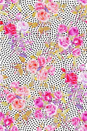 波点印花华亿平台图片