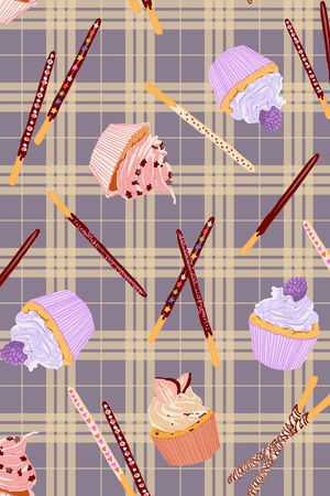 冰激凌印花华亿平台图片