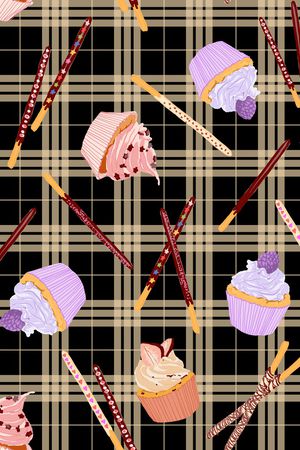 冰激凌印花华亿平台图片