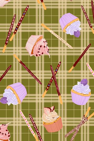 冰激凌印花华亿平台图片