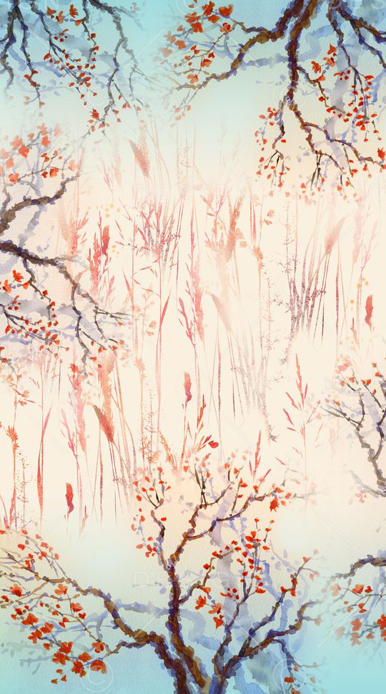 中国风印花华亿平台图片