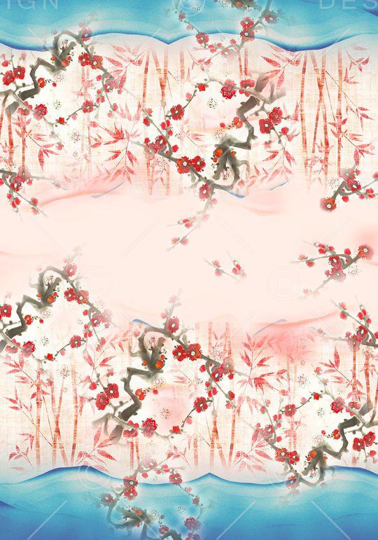 笔触印花华亿平台图片