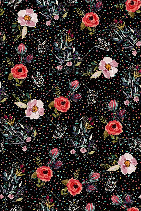 小碎花印花华亿平台图片