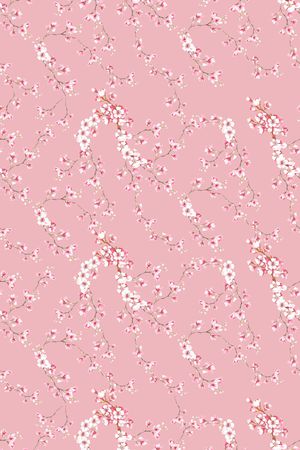 小碎花印花华亿平台图片