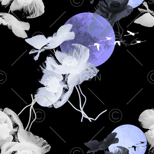 淑女印花华亿平台图片