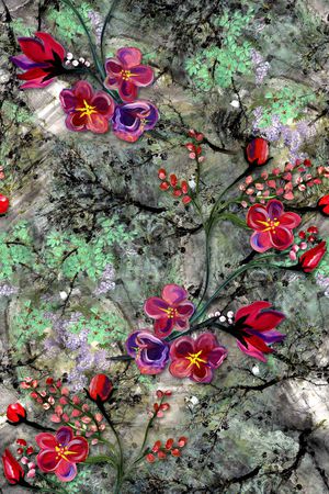 肌理印花华亿平台图片