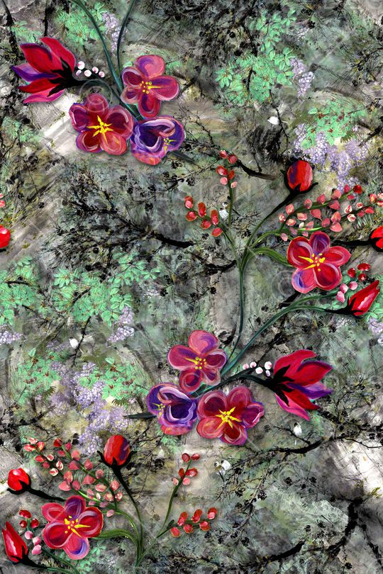 肌理印花华亿平台图片