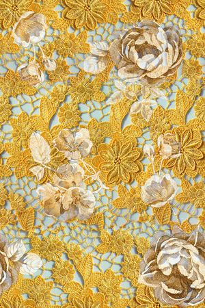 抽象花卉印花华亿平台图片