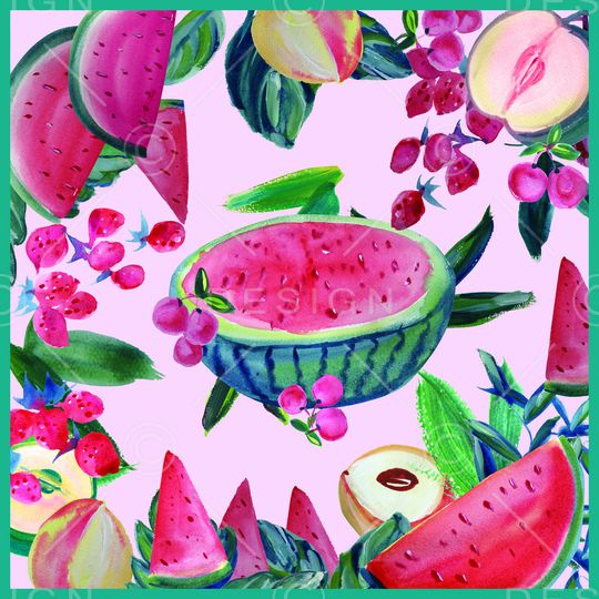 趣味印花华亿平台图片