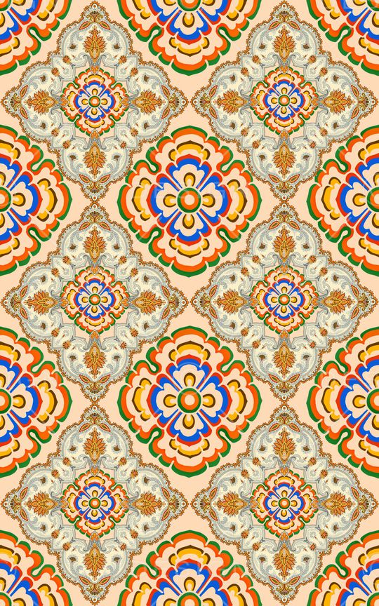 洋阳---民族风印花华亿平台图片