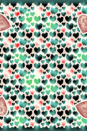 爱心印花华亿平台图片