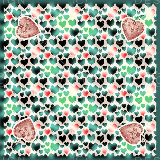 爱心印花华亿平台图片